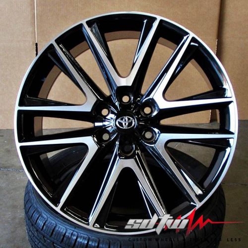 24&#034; black machined 2016 style wheels fits toyota tundra tacoma hilux fj 6x139