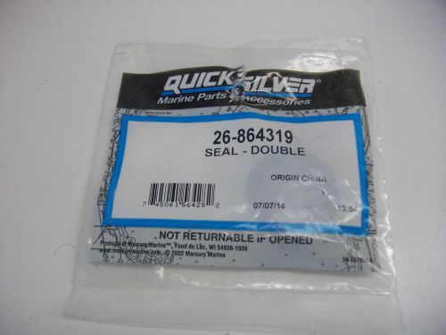 Quicksilver seal double 26-864319 mercury mercruiser sterndrive outboard