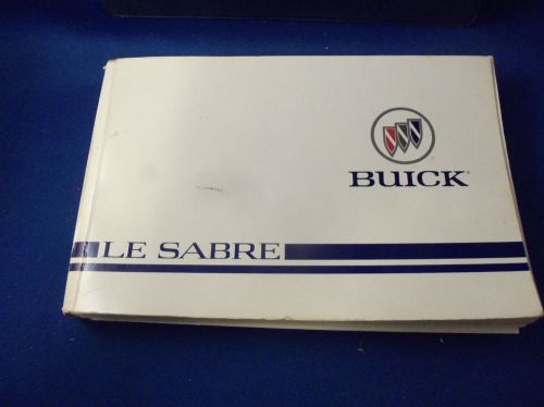 1997 buick lesabre factory owners manual with cover 97