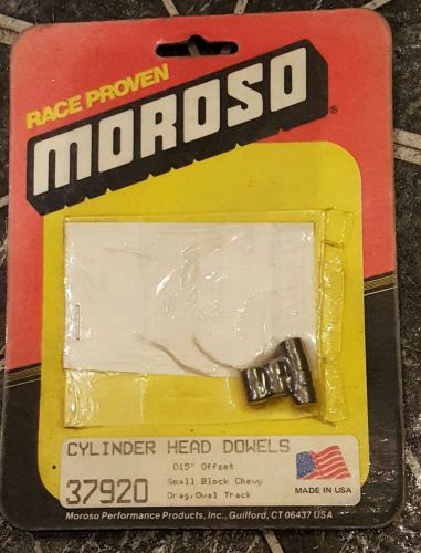 Nos mor37920 -  moroso 37920 offset  .015&#034; chevy cylinder head dowels