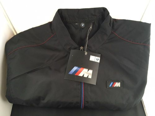 Bmw genuine logo ladies&#039; womens m performance nylon jacket / black xxl 2xl