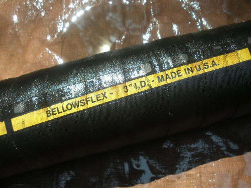 Marine wet exhaust / water hose per foot bellowsflex 3&#034; id wire reinforced