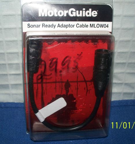 Motorguide / lowrance eagle sonar ready adaptor cable mlow04  4 pin