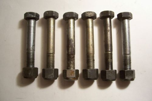 Fiat 124 spider 2000 131 drive shaft flex joint doughnut disc attachment bolts 6