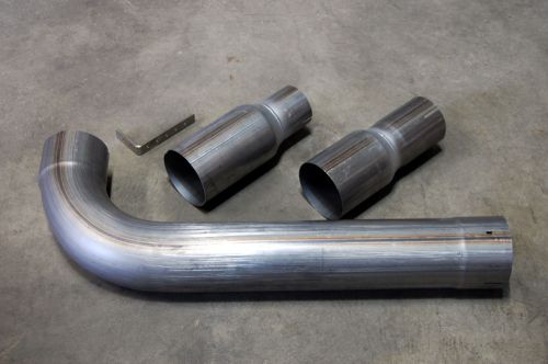 5&#034; single diesel stack kit mandrel tubing exhaust chevy dodge ford smoker gm new