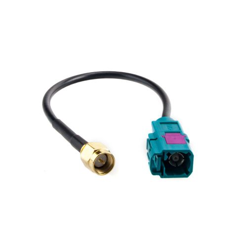 Antenna splitter adapter extension 13cm fakra on sma dtt dab gsm fm am