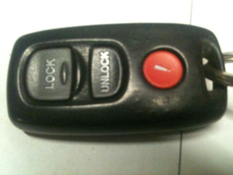 Keyless entry fob mazda