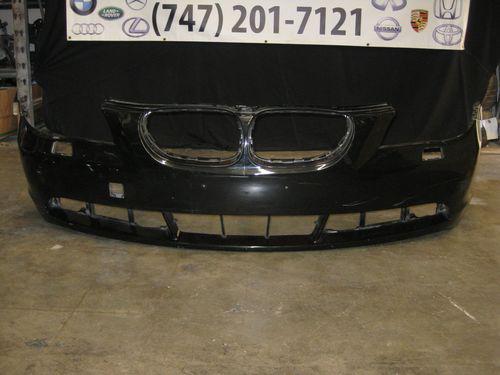 Bmw 5 series 535 545 e60 front bumper 2004 2005 2006 2007 51117033694 oem black