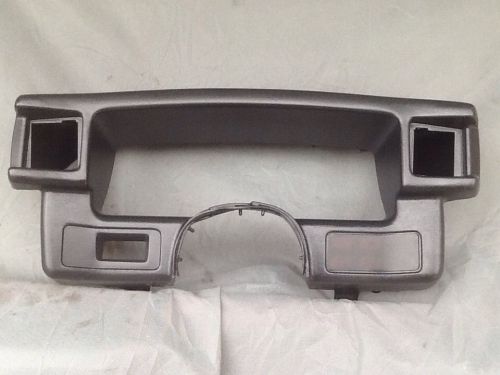 87-89 mustang fox body oem ssp lx gt dash gauge cluster bezel nice