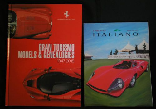 Ferrari magazine -gran turismo models &amp; genealogies book 1947 - 2015  95998205