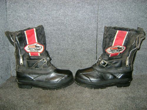 Vintage yamaha snowmobile boots size 7 srx gpx exciter enticer gp never worn