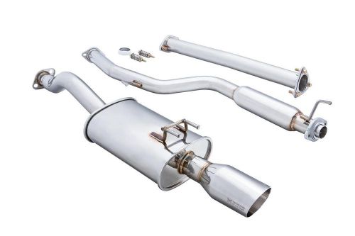 Megan racing oe rs stainless tips catback exhaust honda civic 12-15 si 4 door