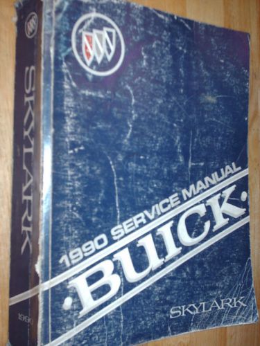 1990 buick skylark shop manual / original shop book!