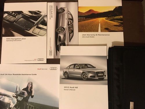 2012  audi a6 owners manual