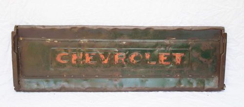 Vintage 1947 1949 1950 1951 1952 1954 chevrolet pickup tail gate tailgate bench