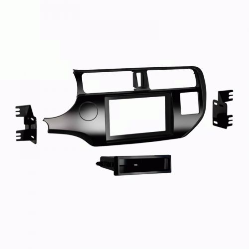 Metra 99-7367hg 16-up fits kia rio vehicle single double dash kit -high gloss