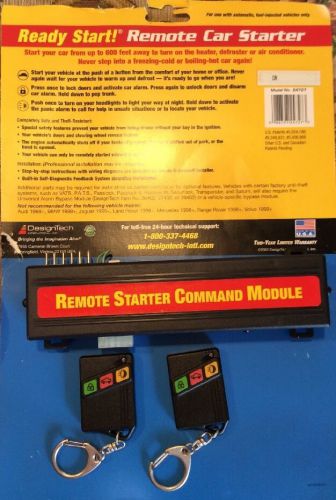 Ready start remote car starter model 24727 keyless entry nwob