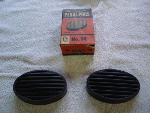 1948-50  dodge truck brake &amp; clutch rubber pedal pads