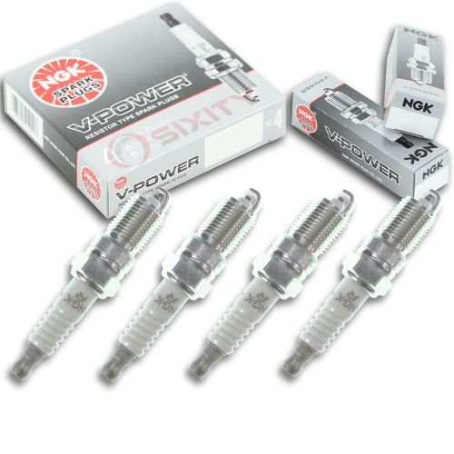 4pcs volvo penta 5.7l dpx 375 ngk v-power spark plugs stern drive dpx kit yc