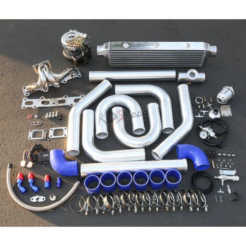 Bp14 mx5 t25 full stage ii turbo charger upgrade kit 300hp boost for miata 1.8