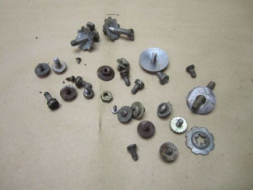 1959 1960 cadillac deville  passenger side track regulator and vent wing bolts