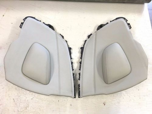 08-15 infiniti g37 convertible left right trim panel insert leather armrest oem