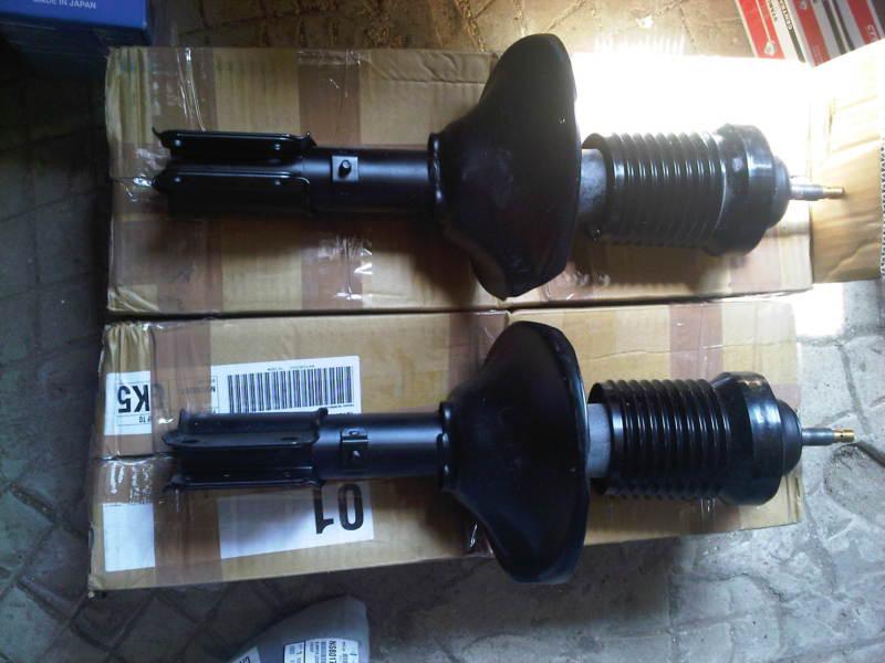 Mitsubishi galant e33 gti front shock absorbers ecs air suspension mb518397