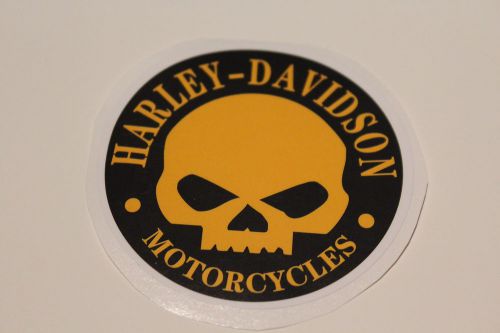 Harley-davidson motorcycles sticker decal skull