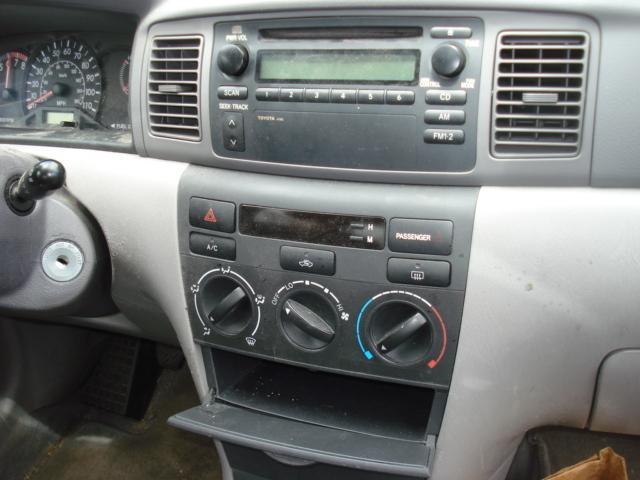 Radio/stereo for 03 04 toyota corolla ~ recvr w/cd thru 4/04 w/o cass