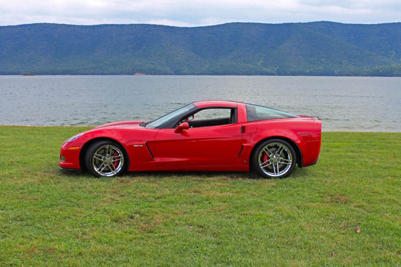 Chevy corvette torch red c6 z06 hd poster super car print multiple sizes avail 