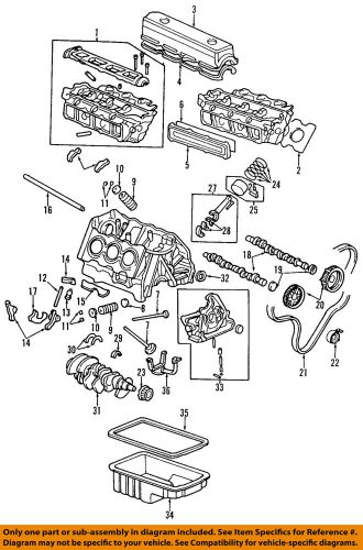 Honda oem-engine oil pan gasket 11251p0ga00