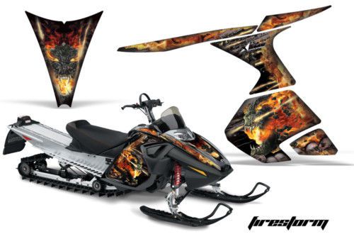 Amr snowmobile ski doo rt sled graphic decal wrap kit