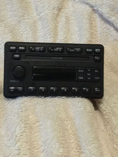 Ford oem radio 2l1f-18c815-ae 6 disc cd  from 2003 expedition. interchangeable