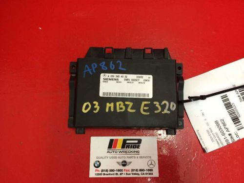 Mercedes 211 e320 transmission control module brain 0305454032