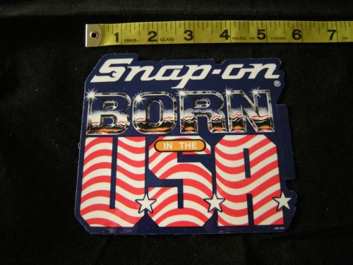 Vintage snap-on, mac tools, tool box sticker, new, 1980&#039;s