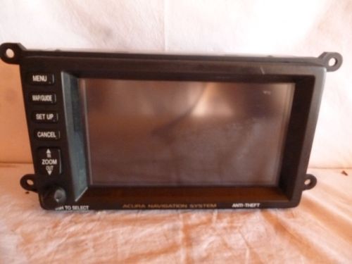 00 01 02 03 acura rl gps navigation screen monitor 39810-sz3-a920 19163