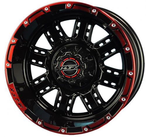 Madjax transformer golf wheel - black/red [12x7] (4/4) - (3+4) [19-039]