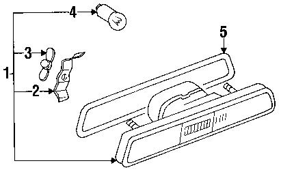 Porsche 90063110490 genuine oem bulb