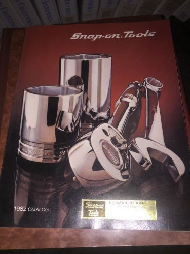 1982 snap on tools catalog with pricing!