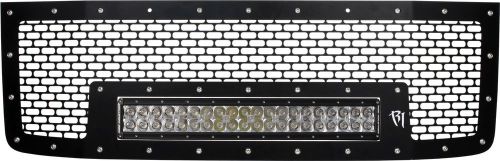 Rigid industries 41590 led grille fits 11-14 sierra 2500 hd sierra 3500 hd