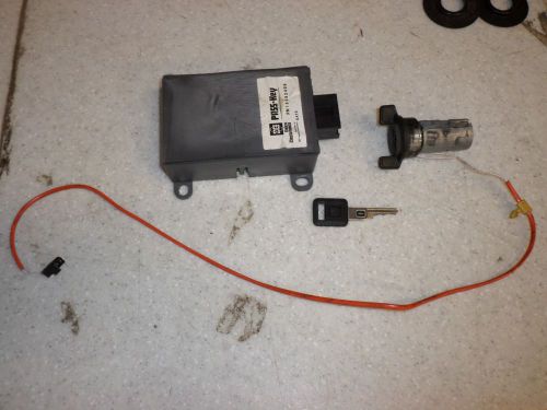 89-92 camaro trans am ignition cylinder switch w key &amp; vats module 90 tpi auto