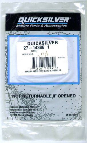 Quicksilver mercury marine foam boat gasket 27-14386 1