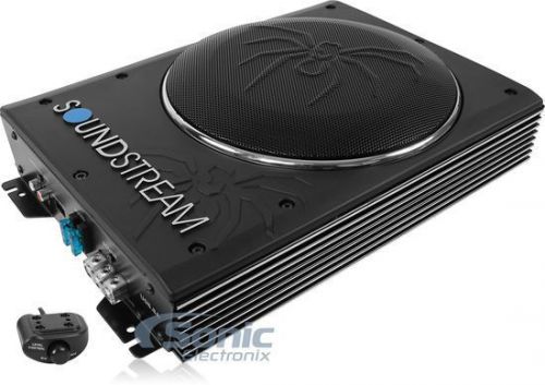 Soundstream usb.8a 150w under-seat amplified 8&#034; subwoofer enclosure box