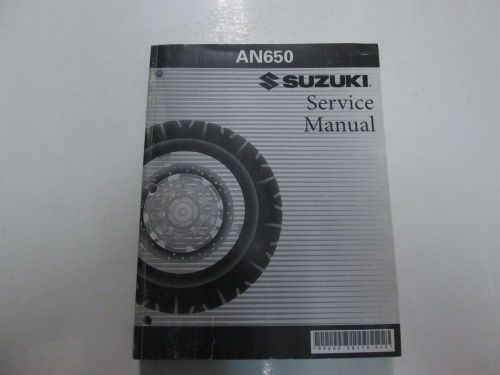 2003 04 05 2006 suzuki an650 service repair manual fading wear factory oem ***