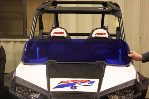 Polaris rzr 900s-xp1k xp1k4 and turbo voodoo blue 1/2 windshield limited!!!!