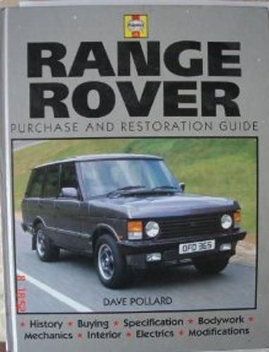 Range rover: purchase and restoration guide book