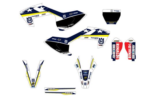 Fc tc 125 250 350 450 2016 / 2017 graphic kit decals stickers husqvarna