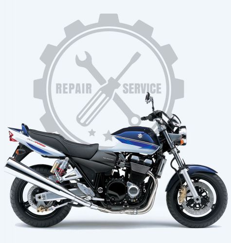 Suzuki gsx 1400 2002 motorcycle e-book service manual
