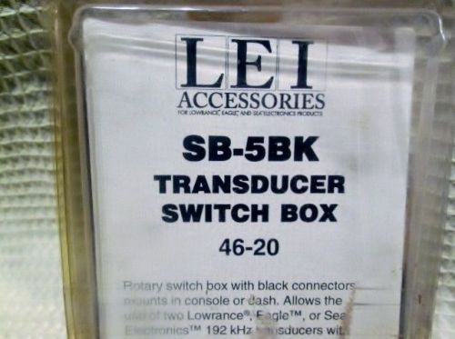 Lei accessories sb-5bk transducer switch box 46-20