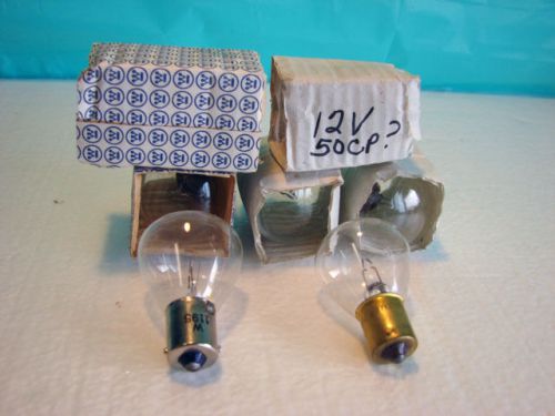 Lot of 5 #1195 westinghouse &amp; eiko miniature lamps ~ nib ~ 12.5 volt    3 amps